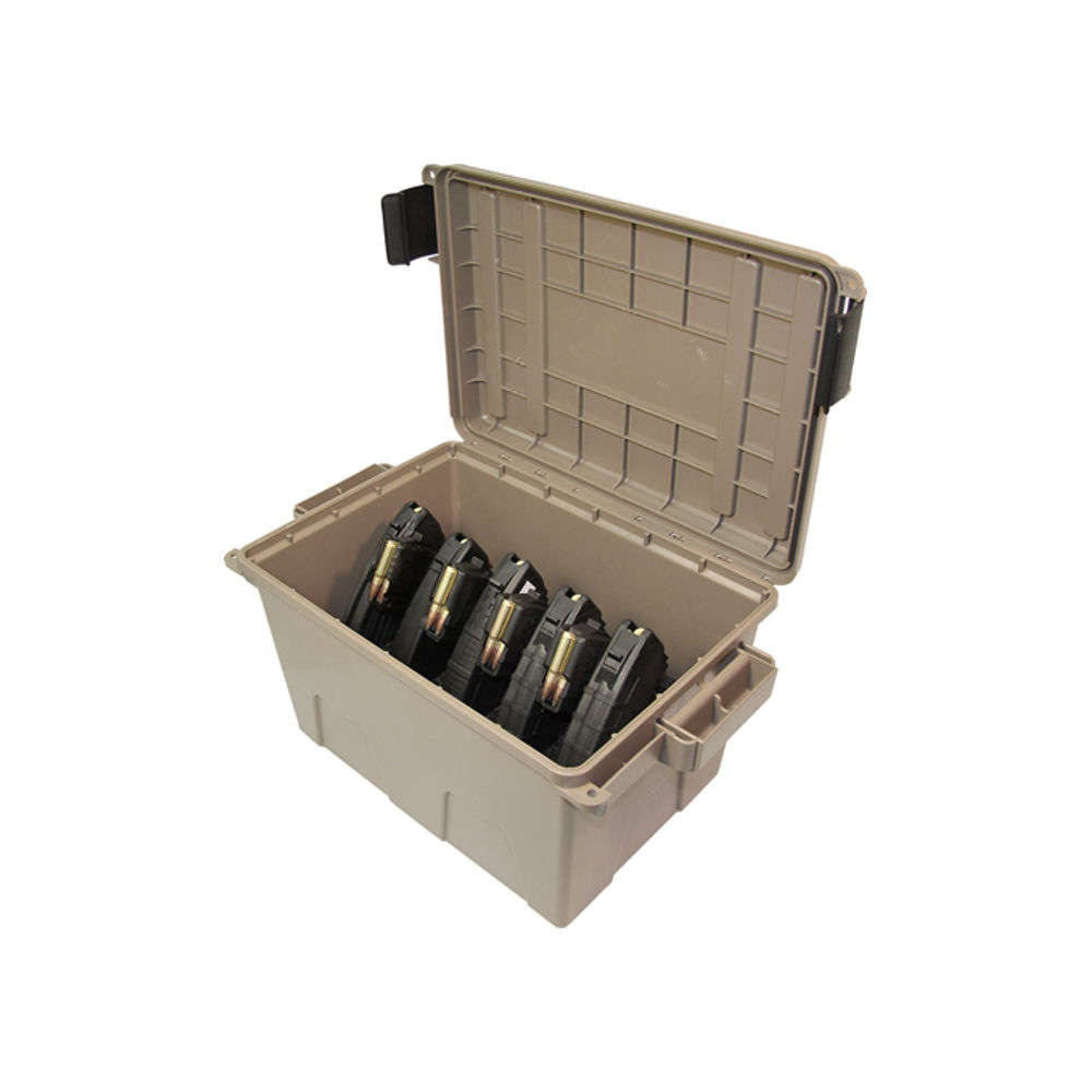 Misc. Accessories MTM Case Gard 4.50" TACTICAL MAG CAN FOR 9 AK47 MAGS DK ERTH